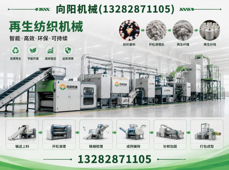 保亭再生纺织机械展示图